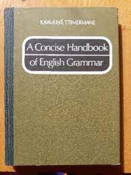 A Concise Handbook of English Grammar