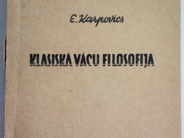 Klasiskā vācu fikosofija