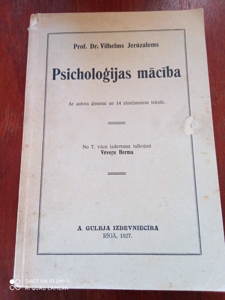Psicholoģijas mācība