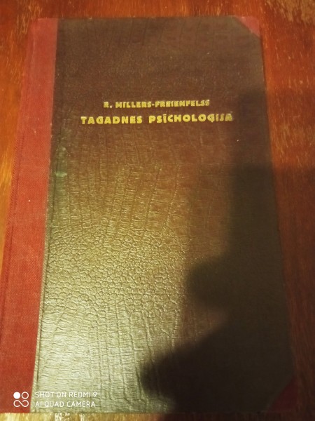 Tagadnes psīcholoģijas galvenie virzieni