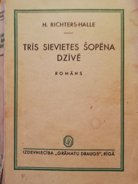 Trīs sievietes Šopēna dzīvē