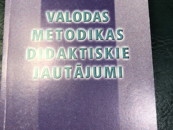 Valodas metodikas didaktiskie jautājumi