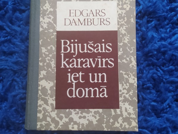 Bijušais karavīrs iet un domā