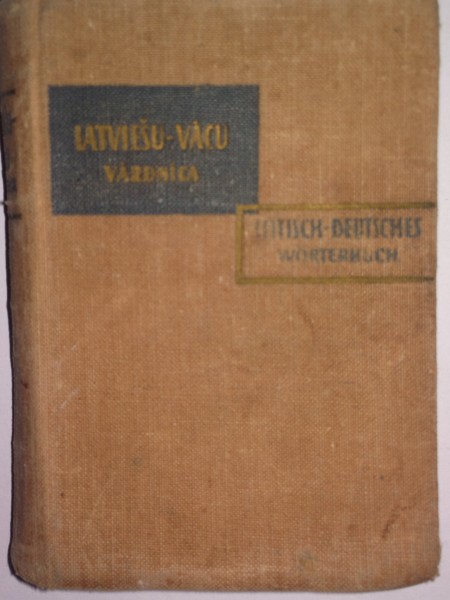 Latviešu-vācu vārdnīca