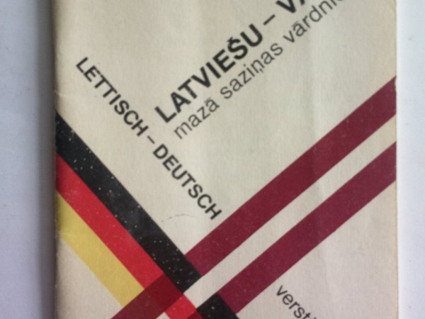 Latviešu-vācu mazā saziņas vārdnīca
