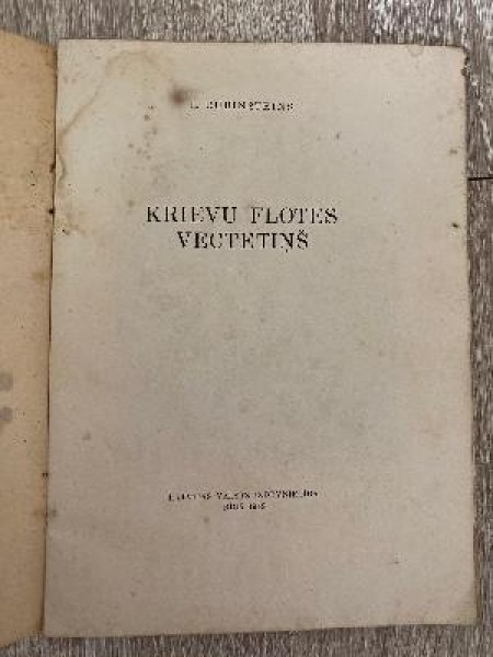 Krievu flotes vectētiņš