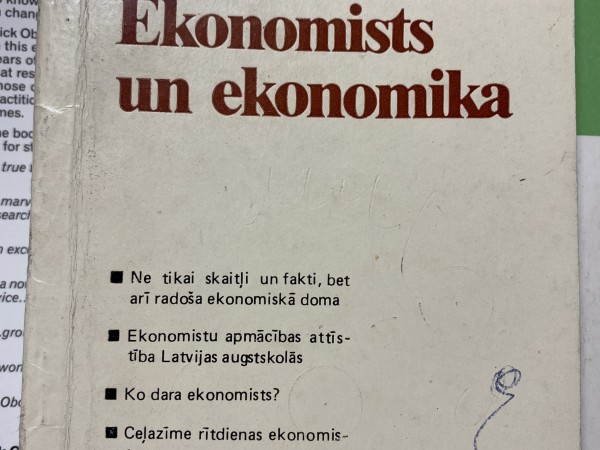 Ekonomists un ekonomika