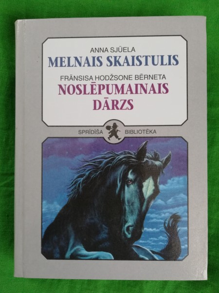 Melnais Skaistulis, Noslēpumainais dārzs, 16.sējums, Sprīdīša bibliotēka