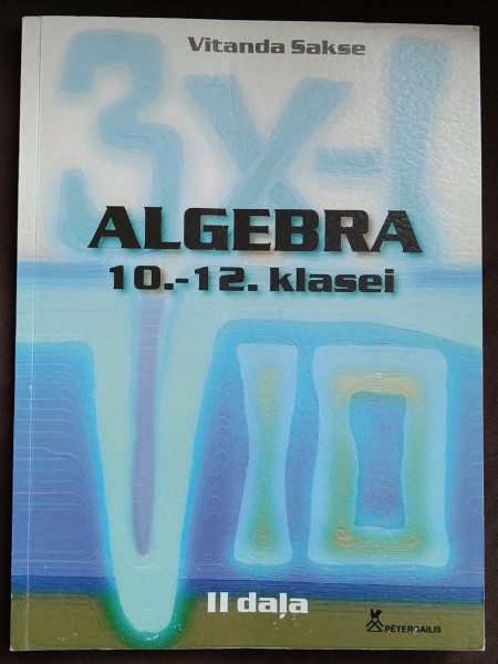 Algebra 10.-12. klasei 2.daļa