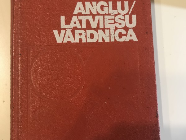 Angļu/Latviešu vārdnīca