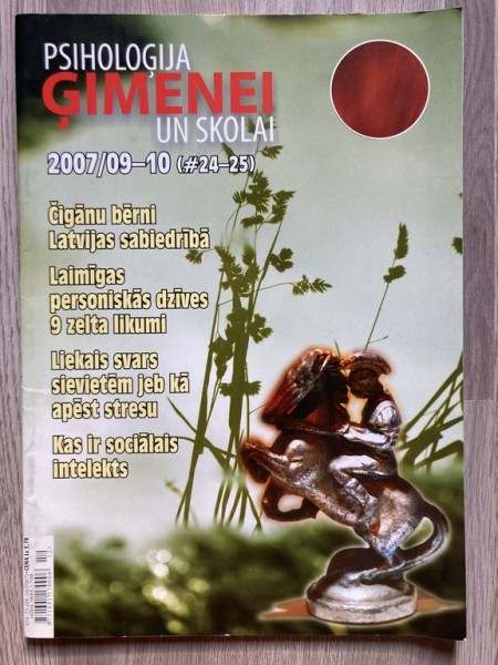 Psiholoģija ģimenei un skolai 2007/ 09-10