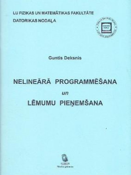 Nelineārā programmēšana un lēmumu pieņemšana