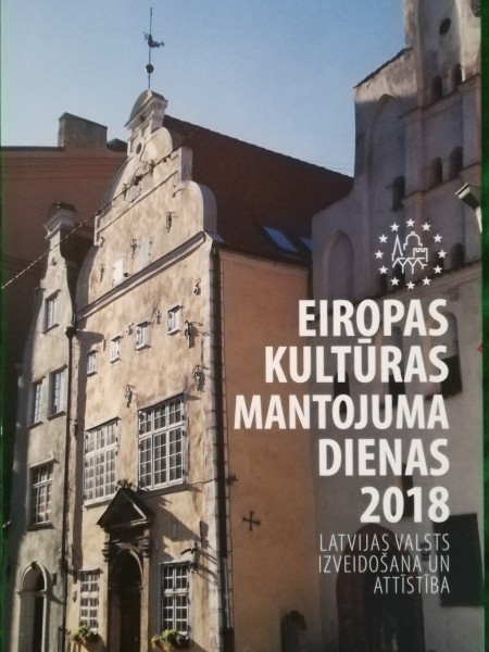 Eiropas kultūras mantojuma dienas 2018