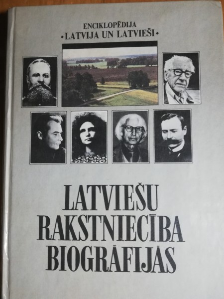 Latviešu rakstniecība biogrāfijās