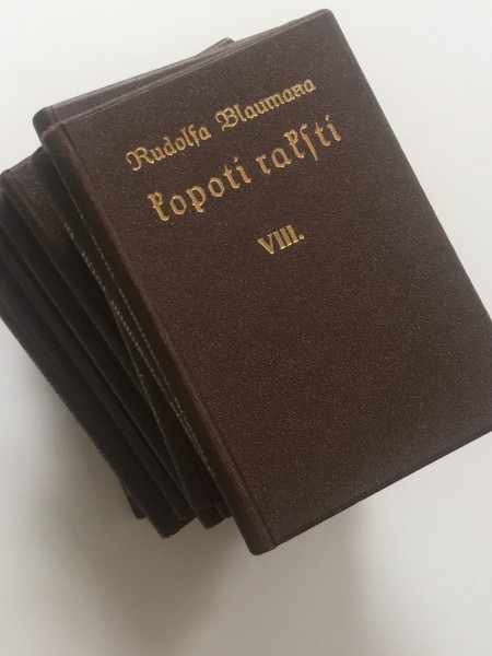 Rūdolfa Blaumaņa kopotie raksti.