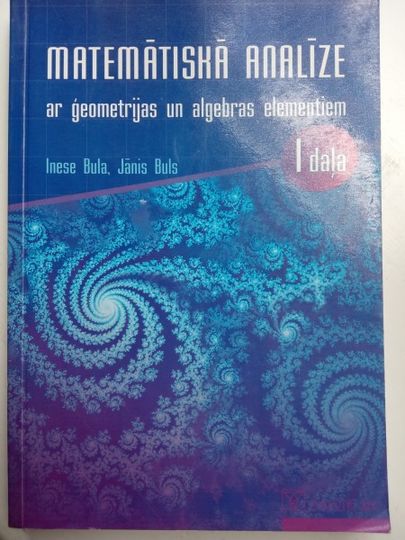 Matemātiskā analīze ar ģeometrijas un algebras elementiem