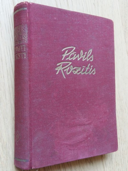 Pāvils Rozītis kopoto rakstu 9. sējums