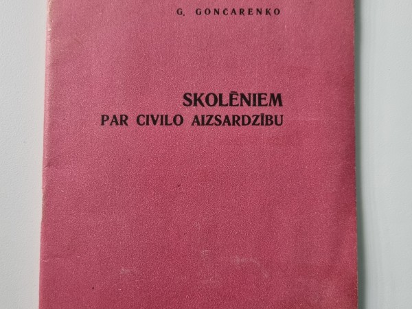 Skolēniem par civilo aizsardzību