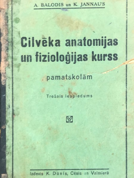 Cilvēka anatomijas un fizioloģijas kurss