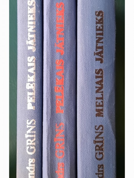 Aleksandrs Grins 3 grāmatas