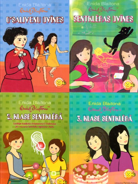 O'Salivenu dvīņu sērija - četras grāmatas