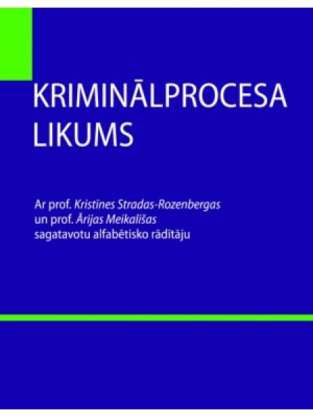 Kriminālprocesa likums