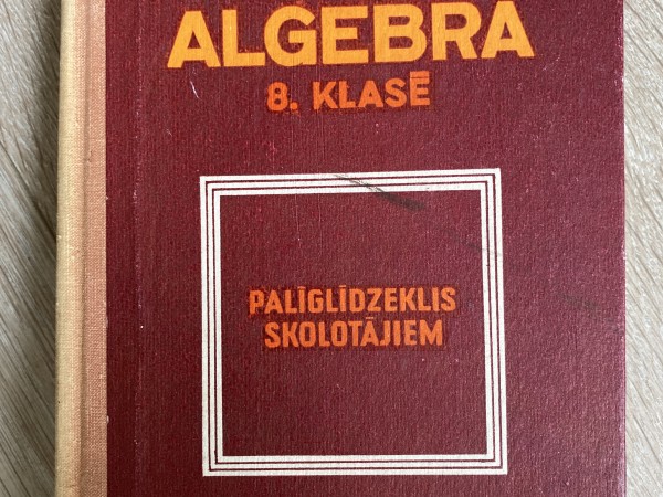 Algebra 8.klasē