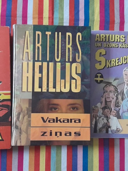 Arturs Heilijs 3 grāmatas - 