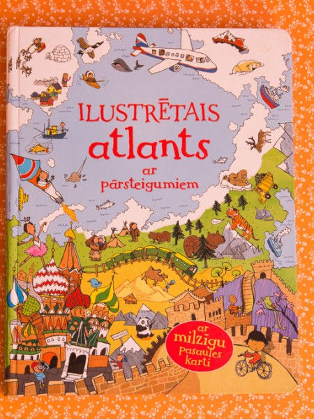Ilustrētais atlants ar pārsteigumiem