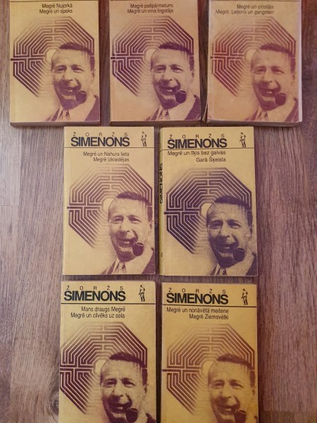 7 Žorža Simenona grāmatas