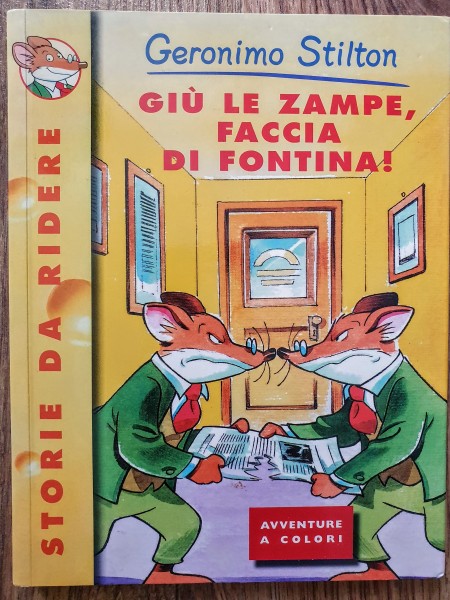 Giù le zampe, faccia di fontina!