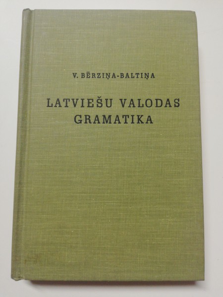 Latviešu valodas gramatika
