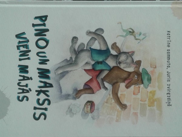 Pino un Maksis vieni mājās