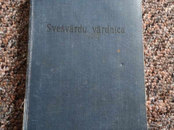 Svešvārdu vārdnīca