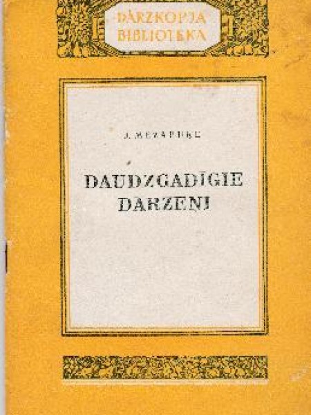 Daudzgadīgie dārzeņi