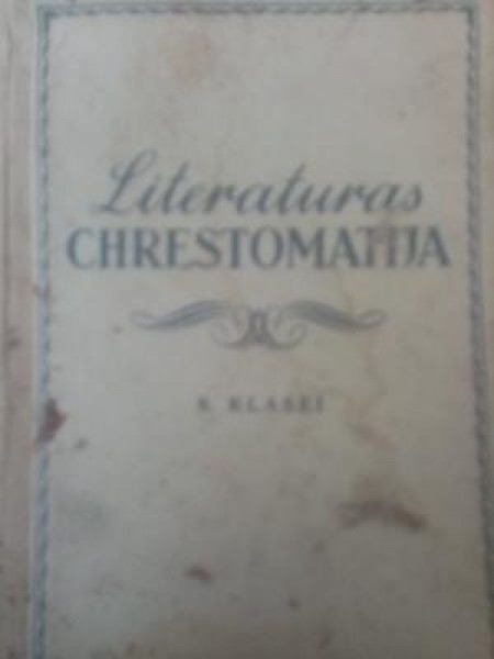 Literatūras chrestomātija 8.klasei