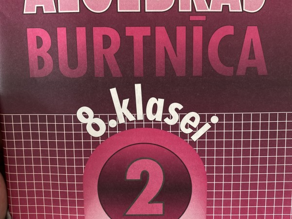 Algebras Burtnīca 8. klasei