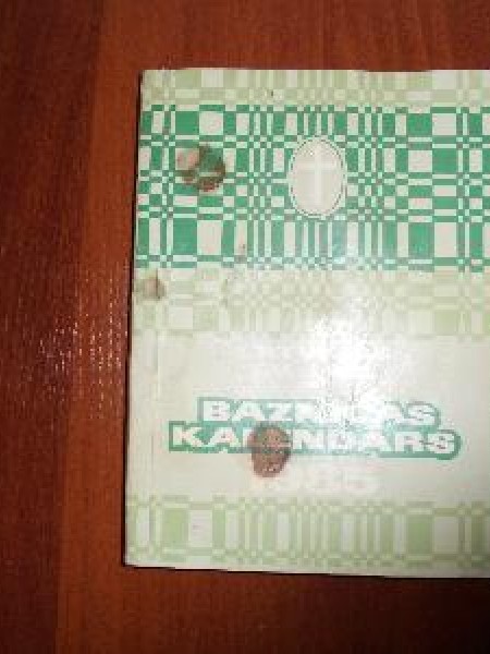 Baznīcas kalendārs 1985 Latvijas Ev.Lut.176 lpp