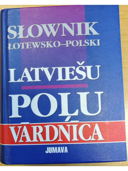 Latviešu -poļu.Poļu-latviešu vārdnīca