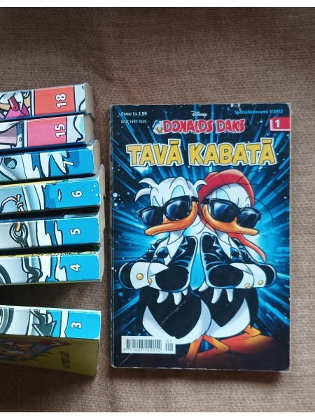 Donalds Daks. Tavā kabatā 1; 3; 4-7; 15; 18