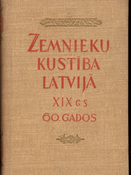Zemnieku kustība Latvijā 19.g.s. 60. gados