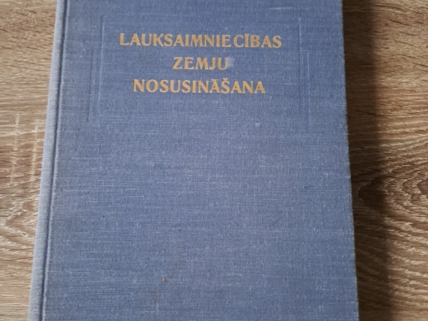 Lauksainiecības zemju nosusināšana
