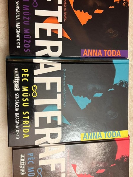 After pēc mūsu tikšanās  pirmā, otrā un ceturtā grāmata