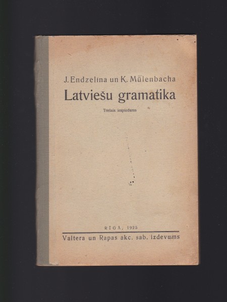 Latviešu gramatika