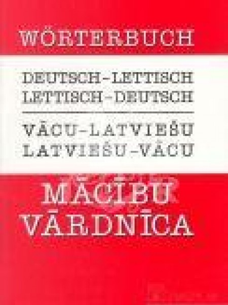 Vācu-latviešu, latviešu-vācu mācību vārdnīca