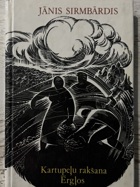 Kartupeļu rakšana Ērgļos