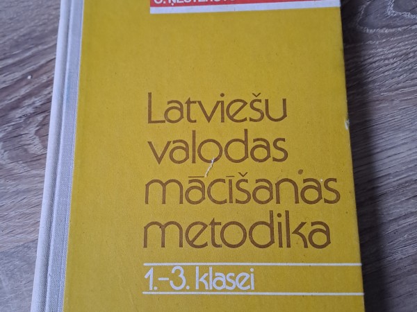 Latviešu valodas mācīšanas