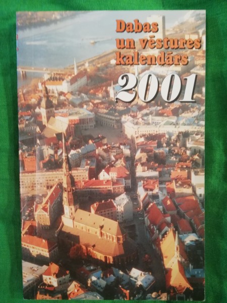 Dabas un vēstures kalendārs 2001