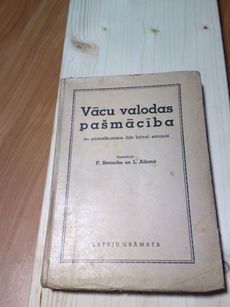 Vācu valodas pašmācība no pirmsākuma līdz brīvai sarunai