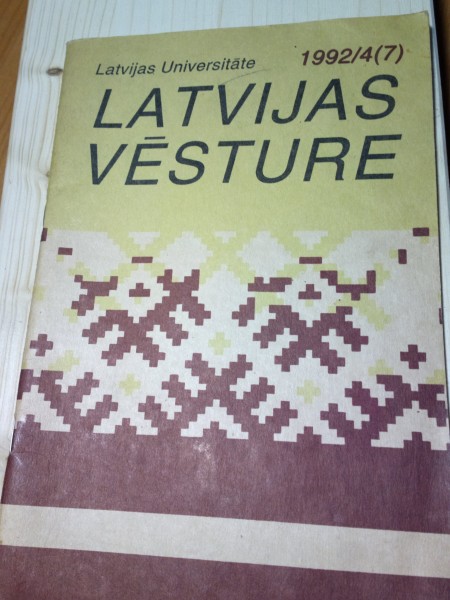 Latvijas vēsture 1992/4 ( 7)